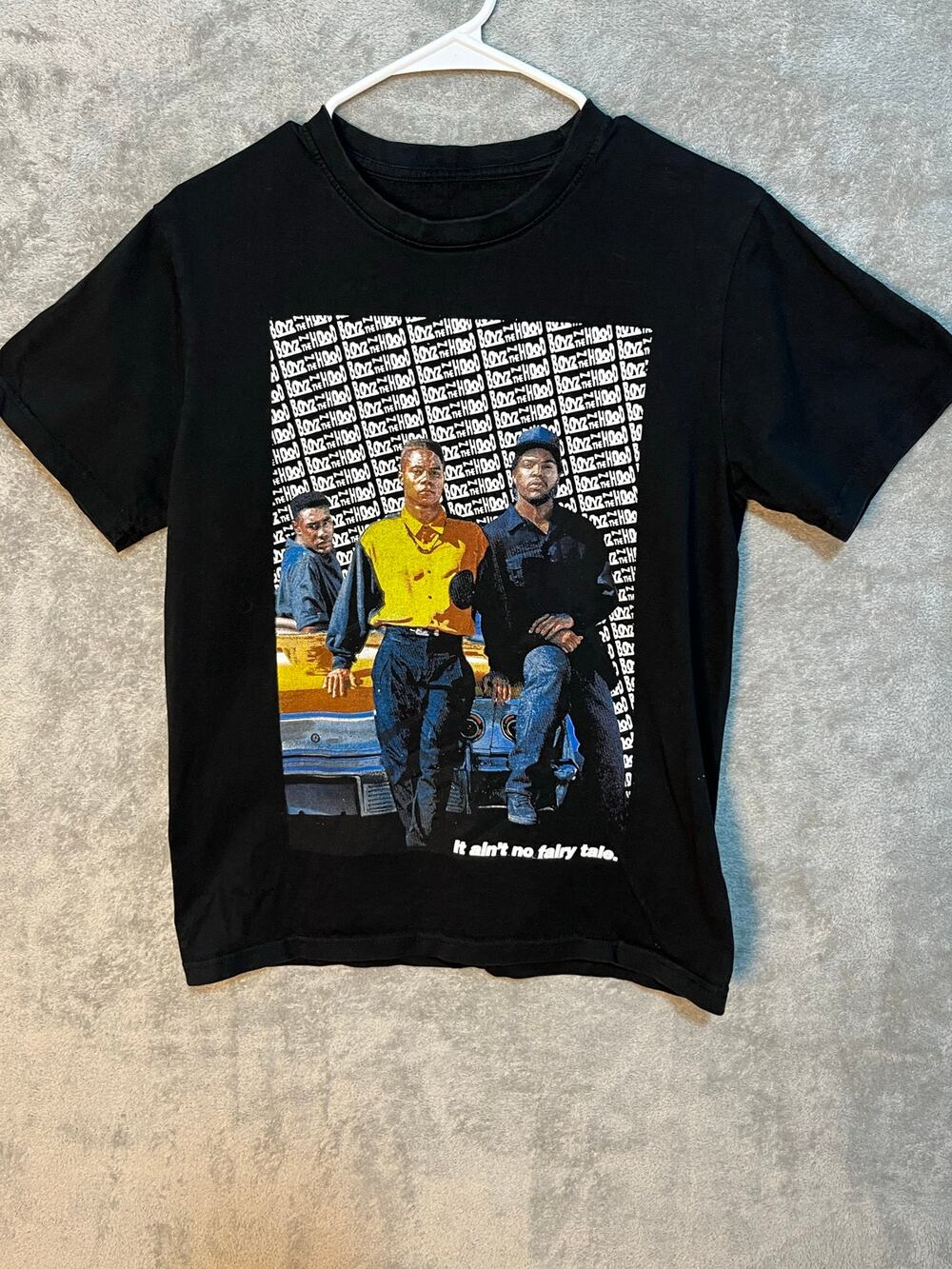 Boyz In The Hood T-Shirt Medium Black It Ain't No Fairy Tale